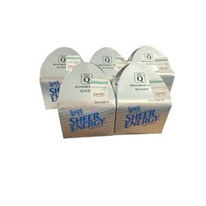 5 Pairs: L'eggs Pantyhose Size Q Sheer Energy Regular Suntan 60502 RQS VTG ‘92